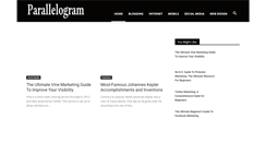 Desktop Screenshot of parallelogram.org